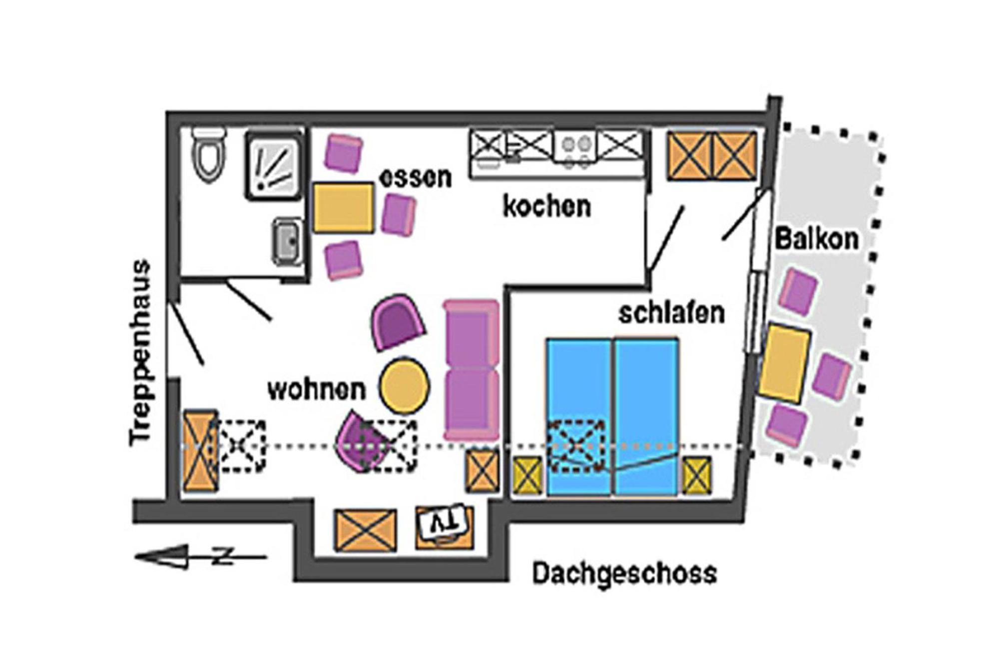 Appartmenthaus Central Fw 15 Zingst Exteriör bild